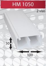 CANALETA DE PVC  HM1050-HM1050