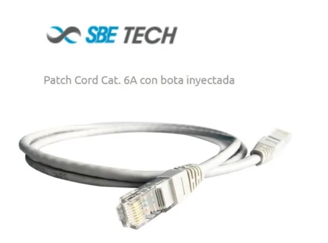 PATCH CORD CAT6A -SBE-PCC6A2.0M-GY